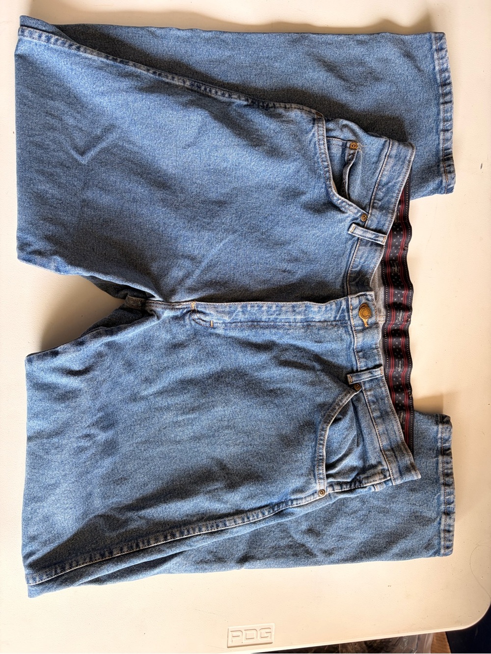 Wrangler Men’s Straight Classic Blue Denim Jeans
